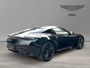 Aston Martin DB12 Jet Black Oxford Tan Twill Carbon 