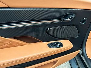 Aston Martin DB12 Jet Black Oxford Tan Twill Carbon 