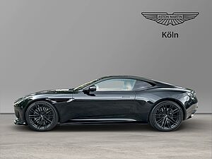 Aston Martin DB12 Jet Black Oxford Tan Twill Carbon 
