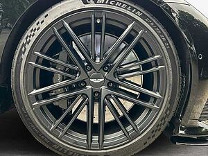 Aston Martin DB12 Jet Black Oxford Tan Twill Carbon 