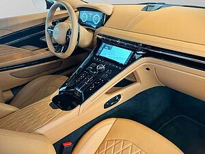 Aston Martin DB12 Minotaur Green Oxford Tan Bowers & Wilkins 