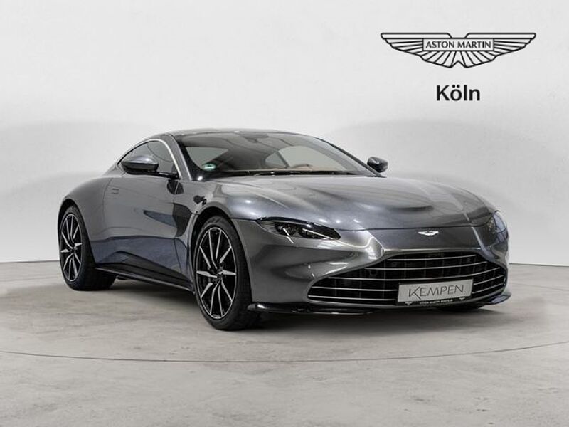 Aston Martin V8 Vantage Coupe Magnetic Silver Kestrel Tan