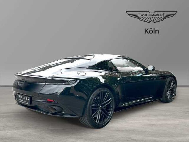 Aston Martin DB12 Jet Black Oxford Tan Twill Carbon