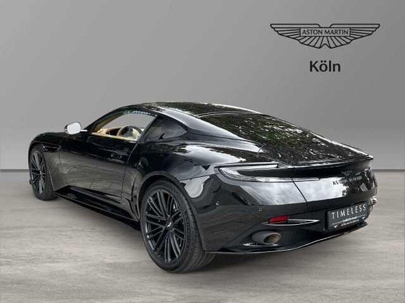 Aston Martin DB12 Jet Black Oxford Tan Twill Carbon