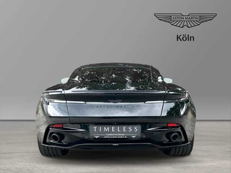 Aston Martin DB12 Jet Black Oxford Tan Twill Carbon